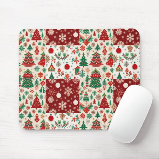 kerstmuizenmat muismat (Met muis)