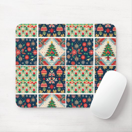 kerstmuizenmat muismat (Met muis)