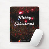 kerstmuizenpad muismat (Met muis)