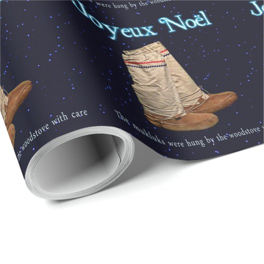 kerstmukluks cadeaupapier (Rol Hoek)