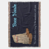 kerstmukluks deken (Voorkant Verticaal)