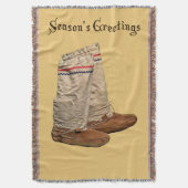 kerstmukluks deken (Voorkant Verticaal)