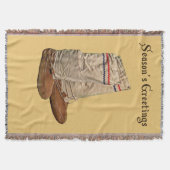 kerstmukluks deken (Voorkant)