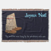 kerstmukluks deken (Voorkant)