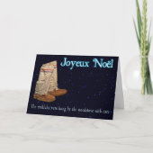 kerstmukluks feestdagen kaart (Voorkant)