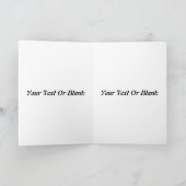 kerstmukluks feestdagen kaart (Binnen)