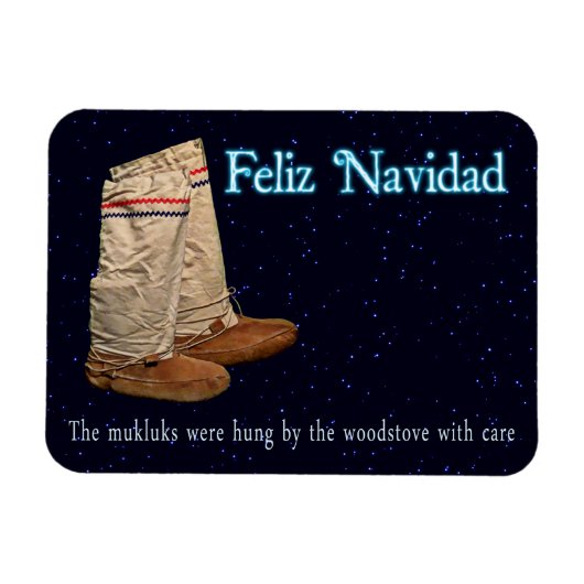 kerstmukluks magneet (Horizontaal)