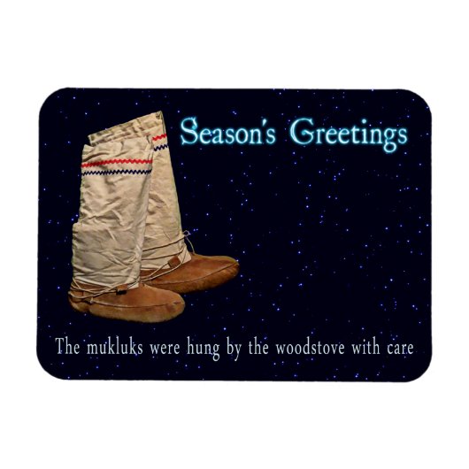 kerstmukluks magneet (Horizontaal)