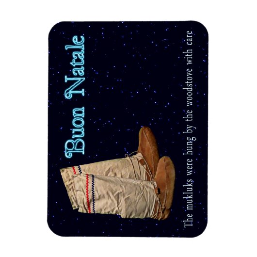 kerstmukluks magneet (Verticaal)