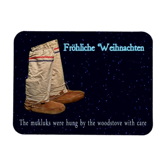 kerstmukluks magneet (Horizontaal)