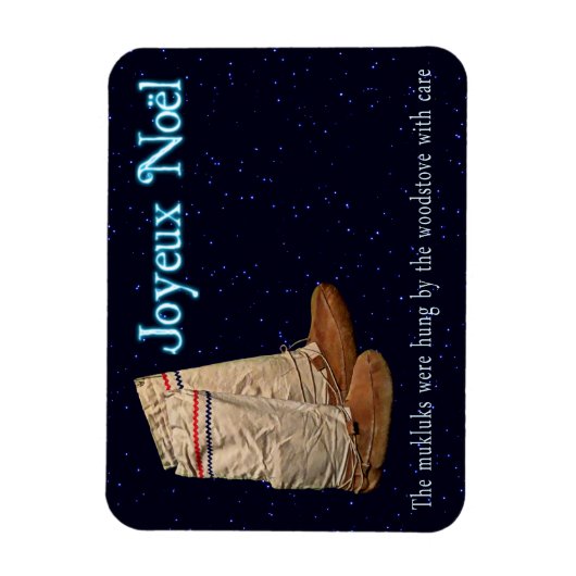 kerstmukluks magneet (Verticaal)