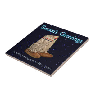 kerstmukluks tegeltje