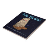 kerstmukluks tegeltje (Zijkant)