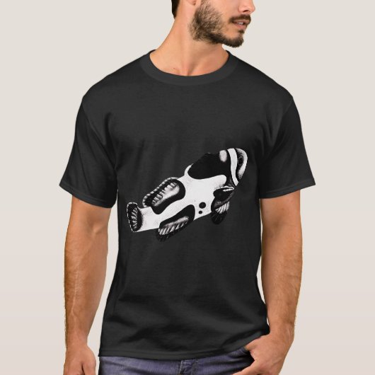 Kerstmullet T-shirt (Voorkant)