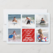 KerstMulti 5 Foto Collage Red Kardinaal (Voorkant)