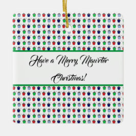 KerstMulticolor Bryn Mawr Lantern Keramisch Ornament