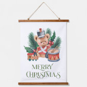 Kerstmuskietenkrakers, drummer-jongen en boom hangend wandkleed (Voorkant 2)