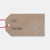 Kerstmuts Cadeaulabel (Achterkant Horizontaal)