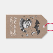 Kerstmuts Cadeaulabel (Voorkant (Horizontaal))