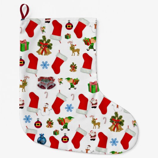 Kerstmuts, Elf Grote Kerstsok (Voorkant)