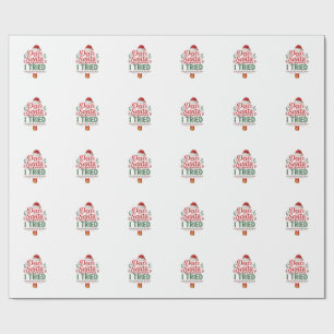 Kerstmuts Geschenkdoos Lieve Sint Cadeaupapier