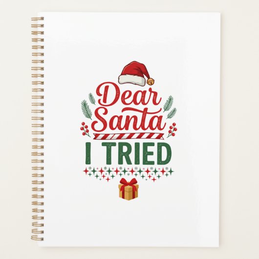 Kerstmuts Geschenkdoos Lieve Sint Planner (Voorkant)