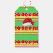 Kerstmuts Groen Cadeaubijsluiters Cadeaulabel (Voorkant)