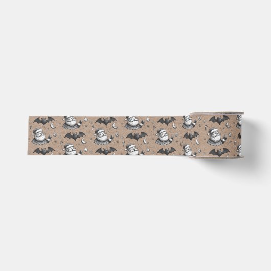 Kerstmuts Grosgrain Lint (Voorkant)