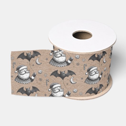 Kerstmuts Grosgrain Lint (Spoel)