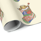 Kerstmuts Inpakpapier (Rol Hoek)