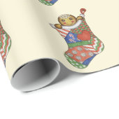 Kerstmuts Inpakpapier (Rol Hoek)