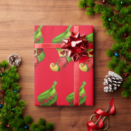 Kerstmuts Inpakpapier