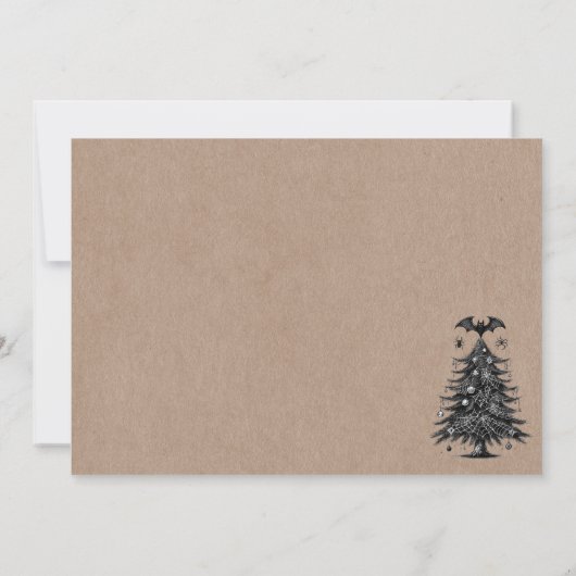 Kerstmuts Kaart (Achterkant)