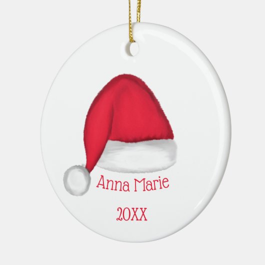 Kerstmuts Kerst Ornament (Links)