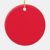 Kerstmuts Kerst Ornament (Achterkant)