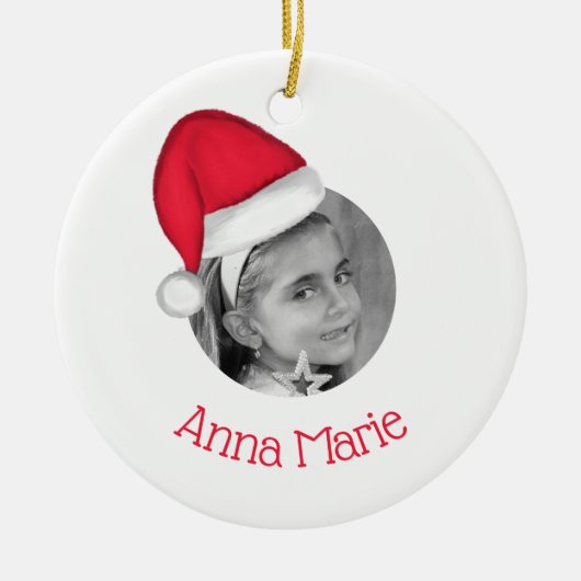Kerstmuts Kerst Ornament (Voorkant)