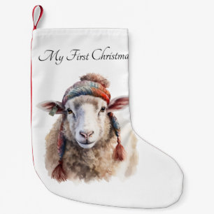 Kerstmuts Kerst Schaap Aangepaste Tekst Kleine Kerstsok
