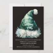 Kerstmuts Kerstfeest Uitnodiging Template (Voorkant)