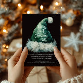 Kerstmuts Kerstfeest Uitnodiging Template