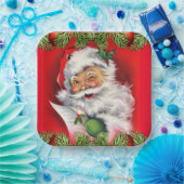 Kerstmuts Kerstman Kerst Papier Bord (Feest)