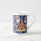 Kerstmuts, Kerstman Porselein Kop (Rechts)