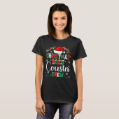 Kerstmuts Kerstmis 2025 Neef Crew Kerst Matching T-shirt (Voorkant volledig)