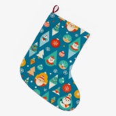 Kerstmuts Kerstversiering Groot Cadeau Grote Kerstsok (Voorkant (Hangend))