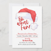 Kerstmuts, Modern kerstfeest, Kerstfeest Feestdagenkaart (Voorkant)