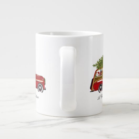 Kerstmuts mok (Achterkant)
