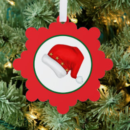 Kerstmuts Ornament Kaart