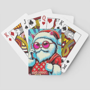 Kerstmuts Pokerkaarten
