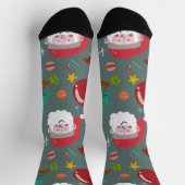 Kerstmuts Sinterklaas Sokken (Top)