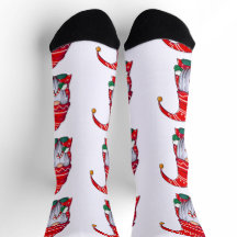 Kerstmuts Soks