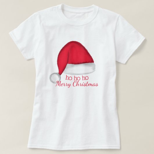 Kerstmuts T-shirt (Design voorkant)